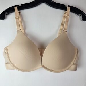 Lively Bra 38B Mesh Comfort Light Nude Beige‎ Plunge